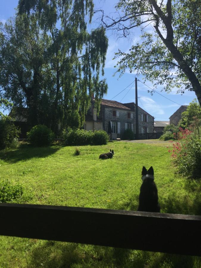 Le Gite Du Petit Renard: A Tranquil Gite With Pool Oradour-Saint-Genest Bagian luar foto